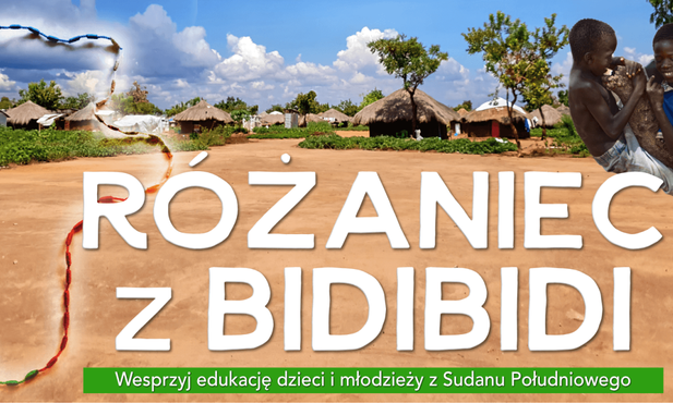 Różańce z Bidibidi wspierają edukację 