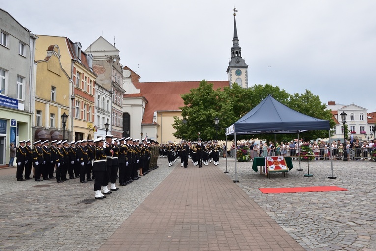 Nowy sztandar marynarzy z Wejherowa