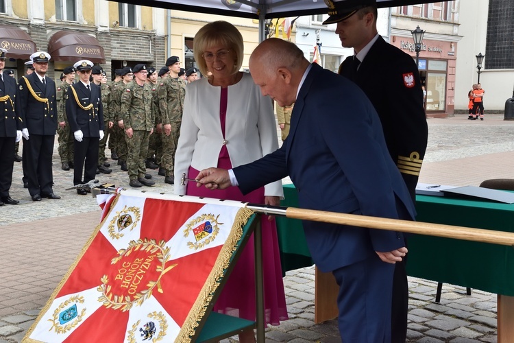 Nowy sztandar marynarzy z Wejherowa