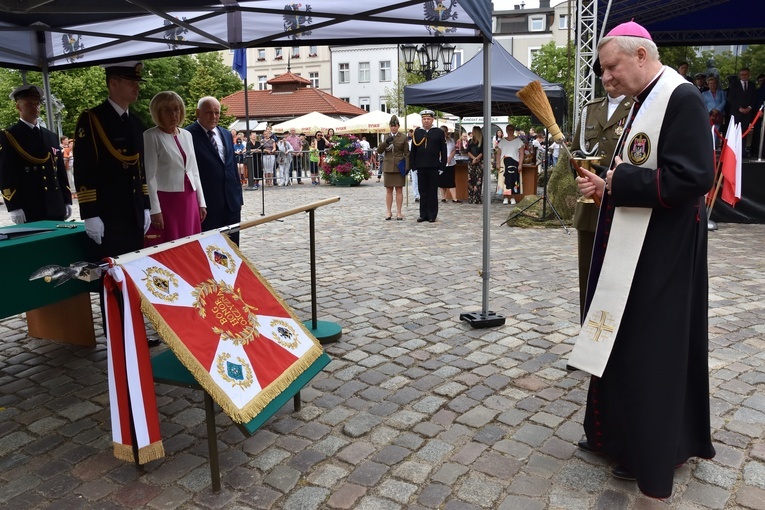 Nowy sztandar marynarzy z Wejherowa