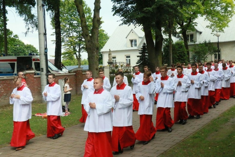 Pielgrzymka LSO do Wąwolnicy