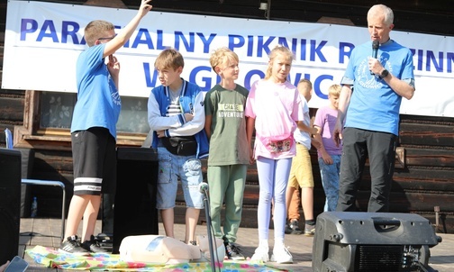 Gilowickie rodziny na pikniku