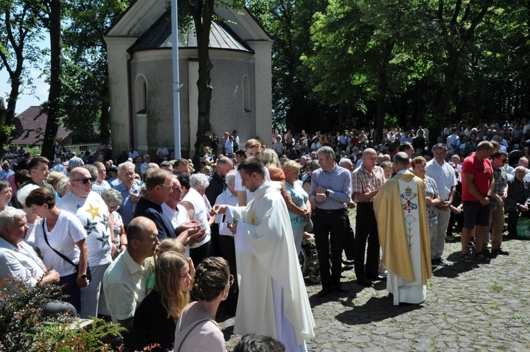 Pielgrzymka mężczyzn i młodzieńców na Górę Świętej Anny