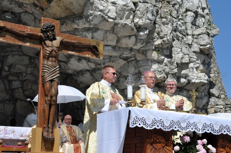 Pielgrzymka mężczyzn i młodzieńców na Górę Świętej Anny