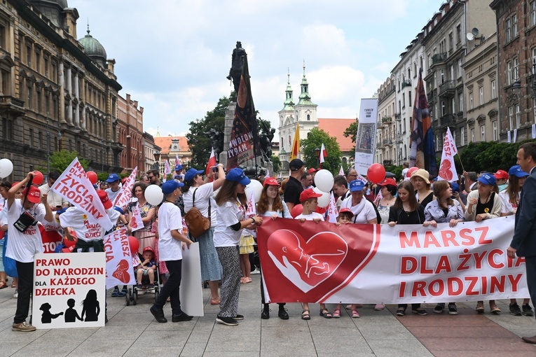 Marsz dla Życia i Rodziny w Krakowie 2023