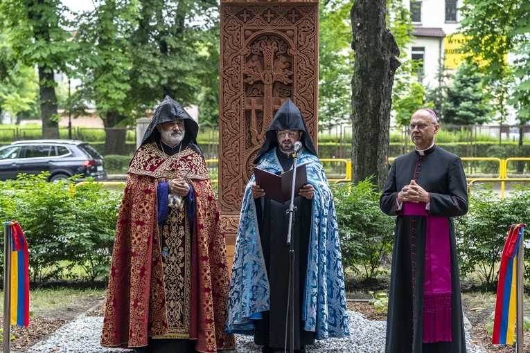 Odsłonięcie chaczkaru 