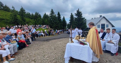 Eucharystia na Stogu Izerskim