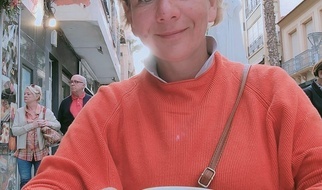 Wpłynął nam na talerz! A Anna się nim zajęła. Mniam