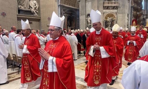 Paliusz dla metropolity katowickiego pobłogosławił Franciszek