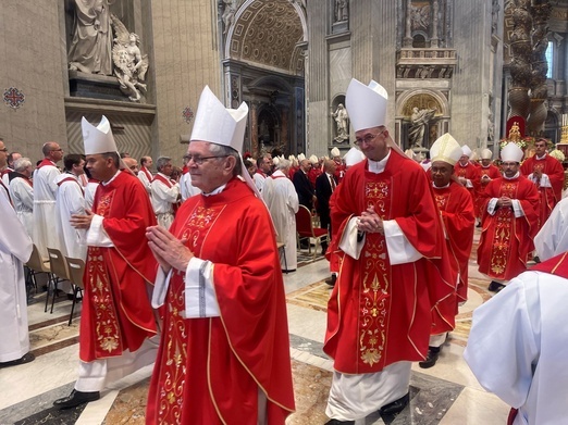 Paliusz dla metropolity katowickiego pobłogosławił Franciszek