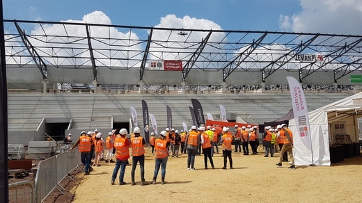 Kolejny etap budowy stadionu GKS-u Katowice 