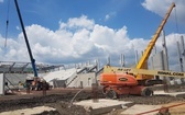 Kolejny etap budowy stadionu GKS-u Katowice 