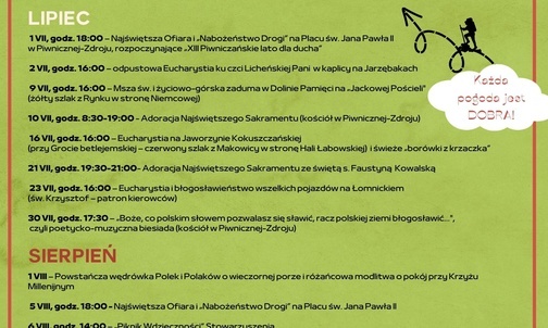 Duch duje w Piwnicznej przez całe lato