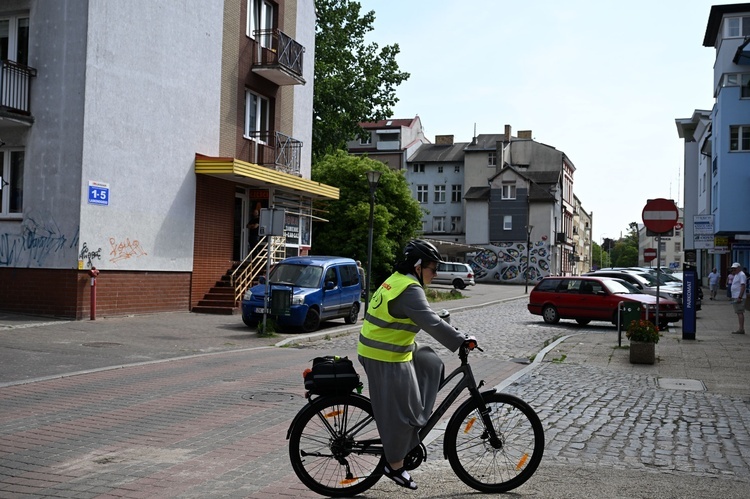 Pielgrzymka rowerowa - wyjazd z Koszalina