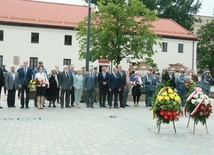 Uroczystości na placu Litewskim upamiętniające podpisanie Unii Lubelskiej.