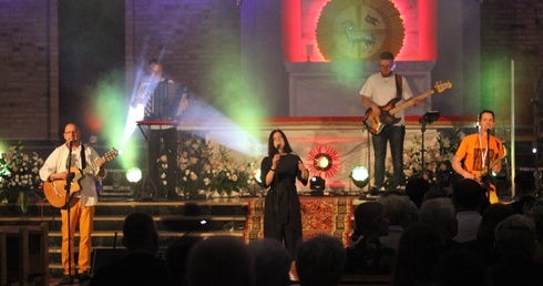 Siewcy Lednicy na zakończenie Spotkania Młodych