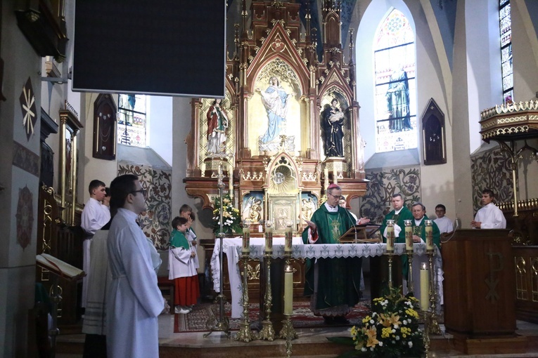 Poświęcenie nowych organów w Przecławiu