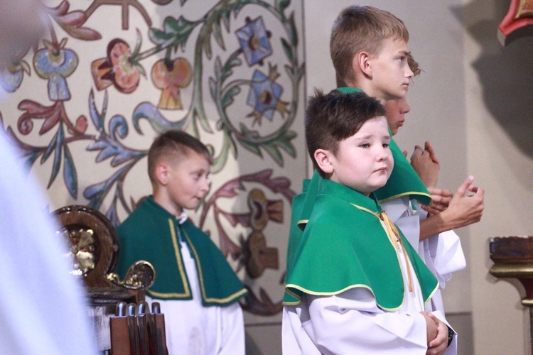 Poświęcenie nowych organów w Przecławiu