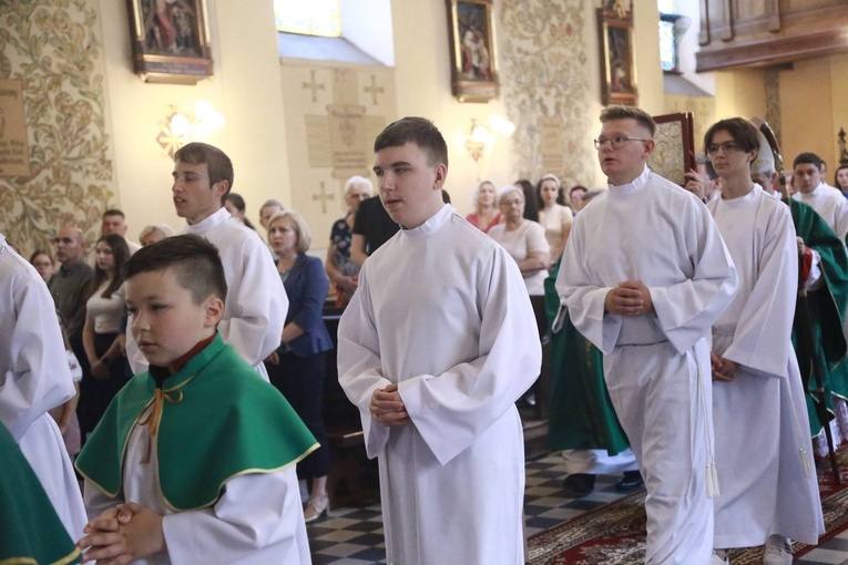 Poświęcenie nowych organów w Przecławiu