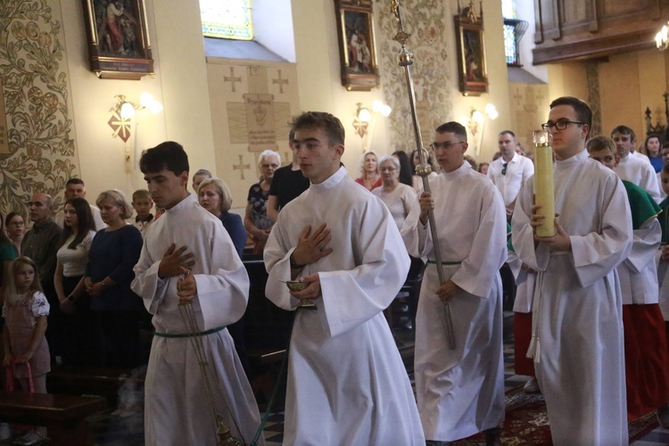 Poświęcenie nowych organów w Przecławiu