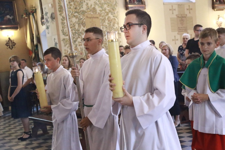 Poświęcenie nowych organów w Przecławiu