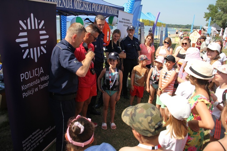 O bezpieczeństwie nad Jeziorem Tarnobrzeskim