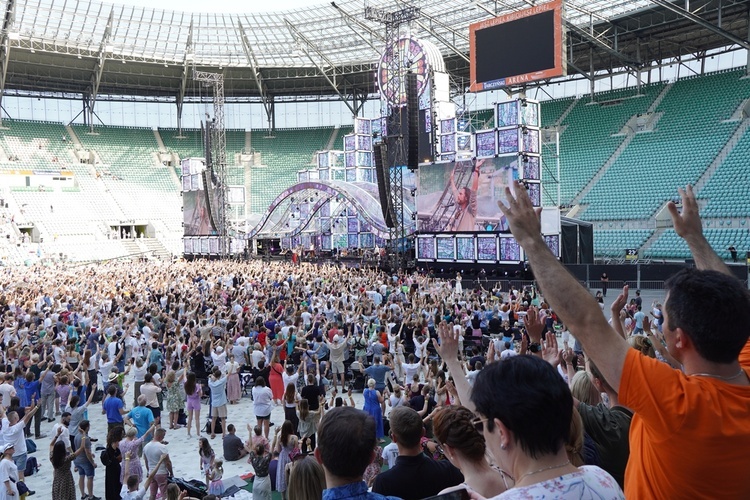 Uwielbienie "Chwała MU" na stadionie Tarczyński Arena - cz. 3