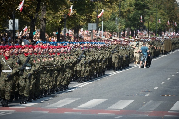 "Silna Biało - Czerwona" - to hasło tegorocznych obchodów święta Wojska Polskiego