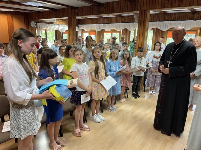 Oaza ukraińskich dzieci w Ciężkowicach