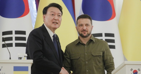 Prezydent Korei Płd.: zwiększymy w tym roku pomoc dla Ukrainy