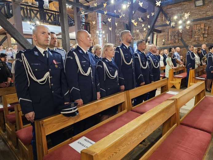 Msza św. z udziałem Szkoły Policji w Słupsku