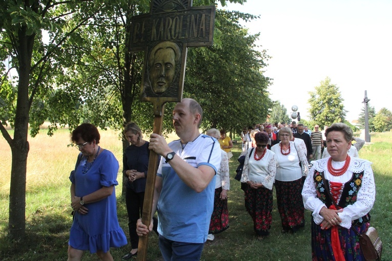 Pielgrzymka małopolskiej wsi do Zabawy