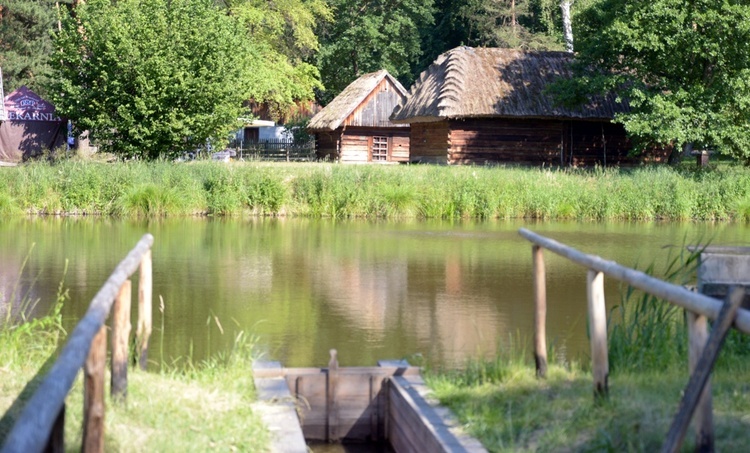 Oprócz atrakcji pikniku, radomski skansen zaprasza na spacer wśród niepowtarzalnych letnich widoków.