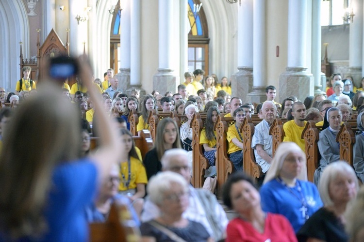 Msza św. na zakończenie obozu FDNT