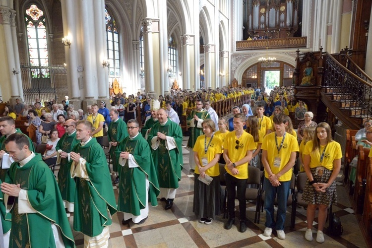 Msza św. na zakończenie obozu FDNT