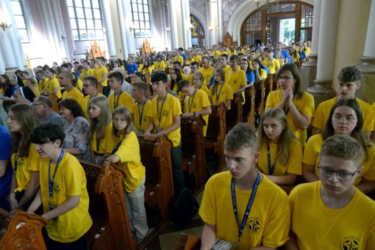 Msza św. na zakończenie obozu FDNT