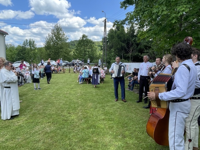 Podziękowanie za posługę o. Krzysztofa Ruszela OP w Korbielowie