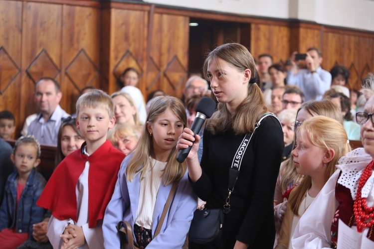 Podziękowanie za posługę o. Krzysztofa Ruszela OP w Korbielowie