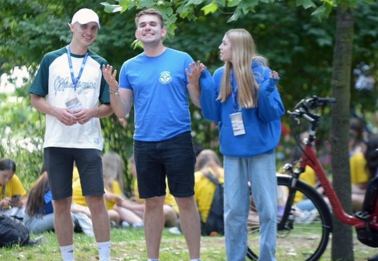 Koncert zespołu Tylko Ty na zakończenie obozu FDNT