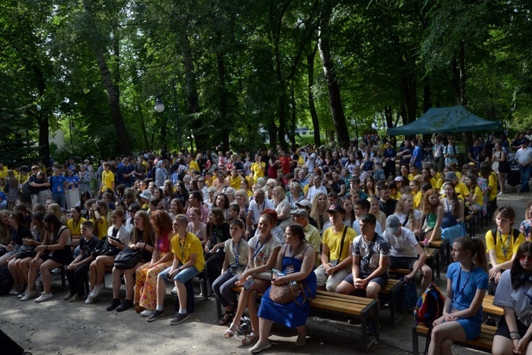 Koncert zespołu Tylko Ty na zakończenie obozu FDNT