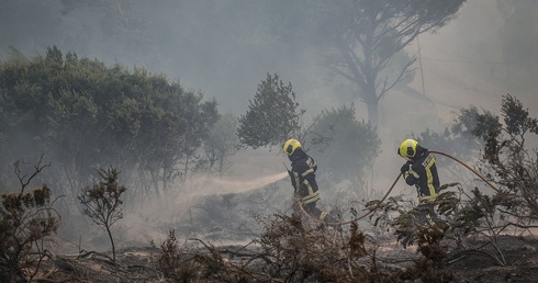 Portugalia: Ewakuacja ludności i zwierząt pod Lizboną z powodu pożaru lasów i łąk