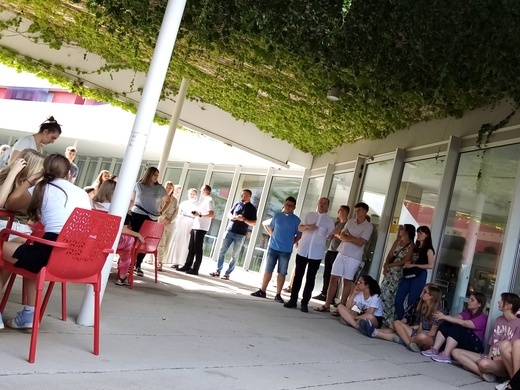 Młode Krościenko w drodze