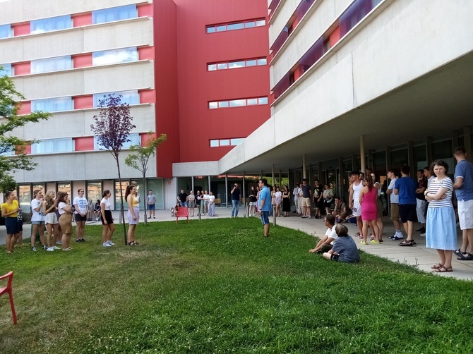 Młode Krościenko w drodze