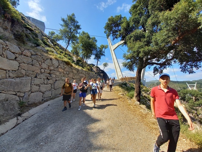 W drodze na spotkanie z papieżem