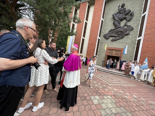 Błogosławieństwo pojazdów w Tychach