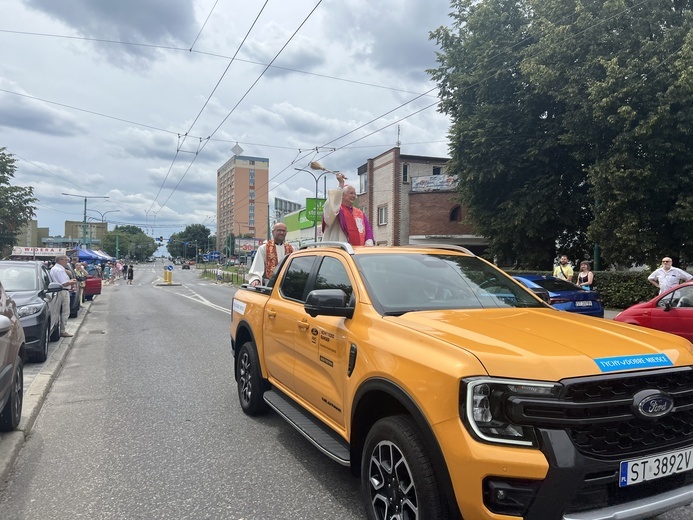 Błogosławieństwo pojazdów w Tychach