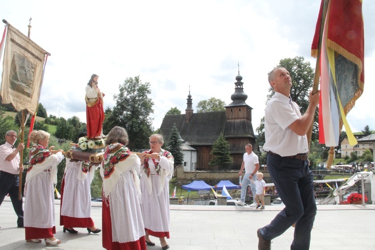 Krużlowa. Rozpoczęcie odpustu ku czci Chrystusa Przemienionego