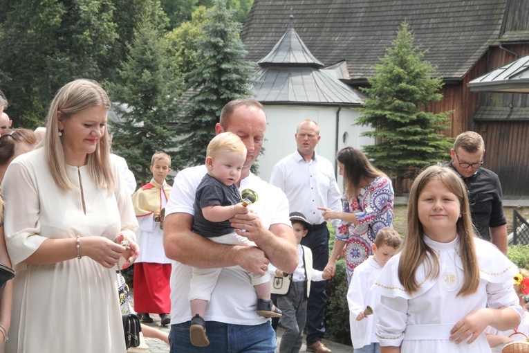 Krużlowa. Rozpoczęcie odpustu ku czci Chrystusa Przemienionego