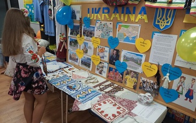 Dzieci poznały kulturę Polski i Ukrainy.