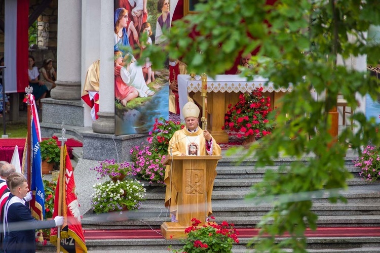 Odpust na sądekicm Taborze - dzień 1.